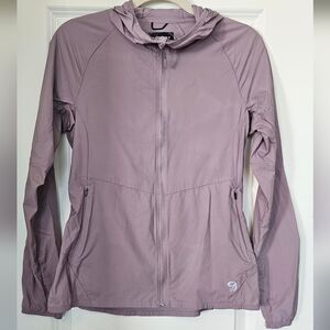 Mountain Hardwear Lightweight Hooded Jacket Women’s XS Lavender Full Zip